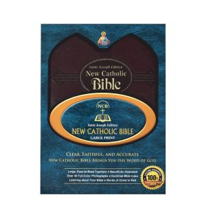The New Catholic Bible Large Type edition - Burgundy 614/19BG