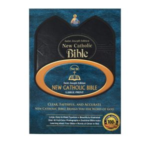 The New Catholic Bible Large Type edition - Black 614/19B