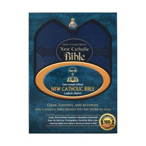 The New Catholic Bible Large Type edition - Blue 614/19BLU
