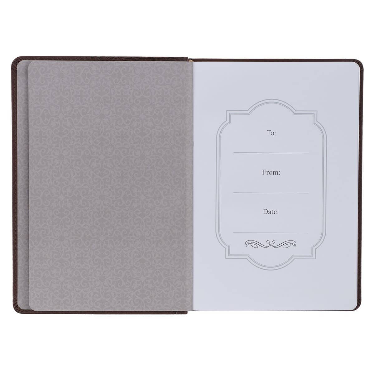 Journal Classic Brown My Strength & My Defense Exodus 15:2