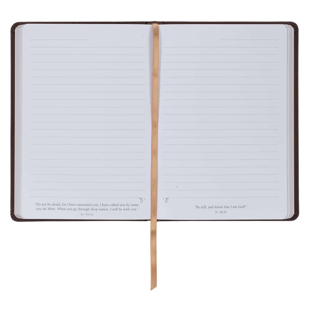 Journal Classic Brown My Strength & My Defense Exodus 15:2