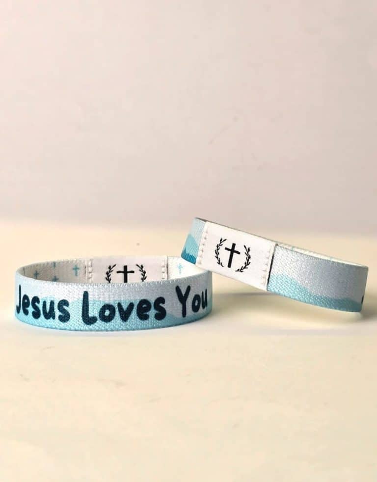 JESUS LOVES YOU NFC BRACELET