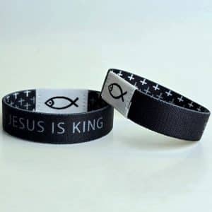 JESUS IS KING NFC BRACELET
