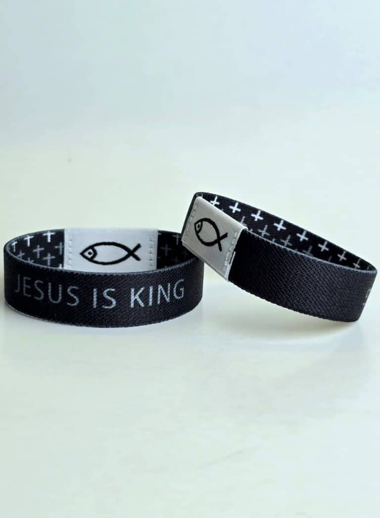 JESUS IS KING NFC BRACELET